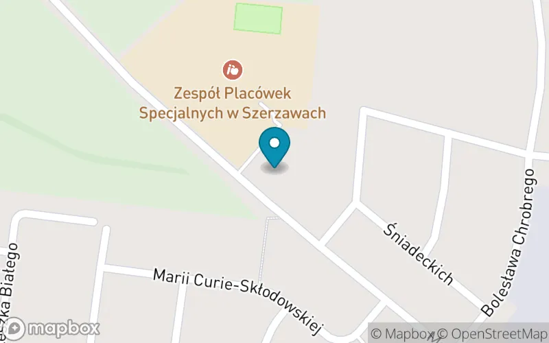 Lokalizacja: Szkoła Podstawowa Specjalna nr 2 w Szerzawach