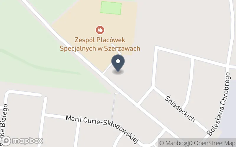 Lokalizacja: Zespół Placówek Specjalnych w Szerzawach