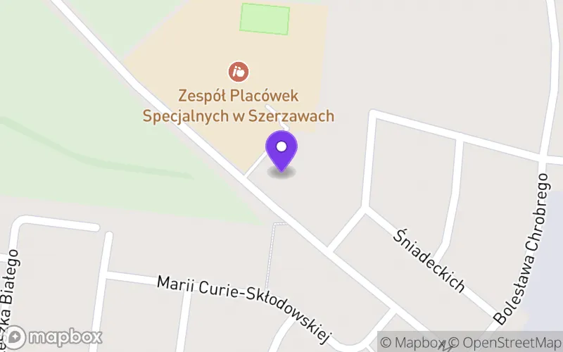 Lokalizacja: Specjalna Branżowa Szkoła I Stopnia w Szerzawach