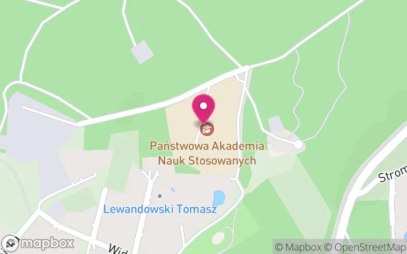 Lokalizacja: Państwowa Akademia Nauk Stosowanych