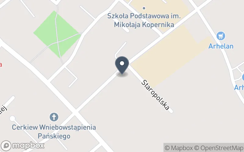 Lokalizacja: Zespół Szkół Ogólnokształcących i Zawodowych w Ciechanowcu