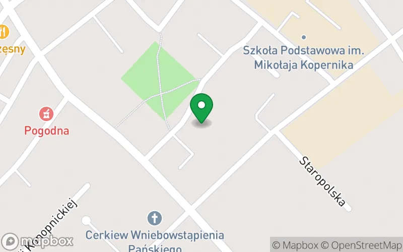 Lokalizacja: Przedszkole w Ciechanowcu