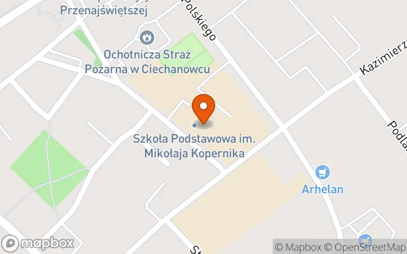 Lokalizacja: Akademia Odkrywców - Żłobek Miejski w Ciechanowcu