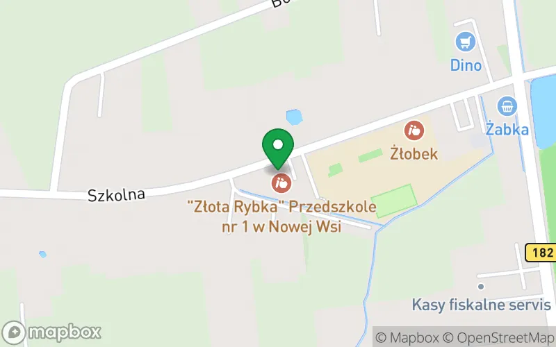 Lokalizacja: Przedszkole nr 1 w Nowej Wsi