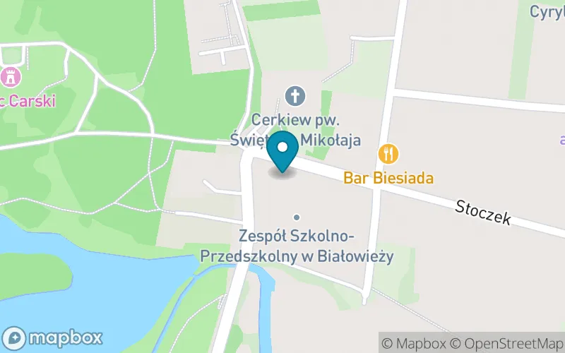 Lokalizacja: Szkoła Podstawowa w Białowieży