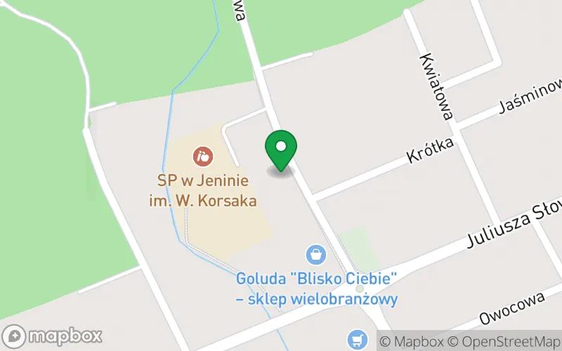 Lokalizacja: Gminne Przedszkole Publiczne w Jeninie