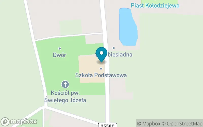 Lokalizacja: Szkoła Podstawowa im. Janusza Kusocińskiego w Kołodziejewie