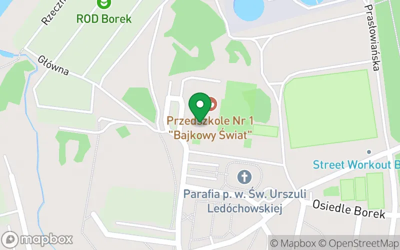 Lokalizacja: Przedszkole nr 1 "Bajkowy Świat" we Wronkach