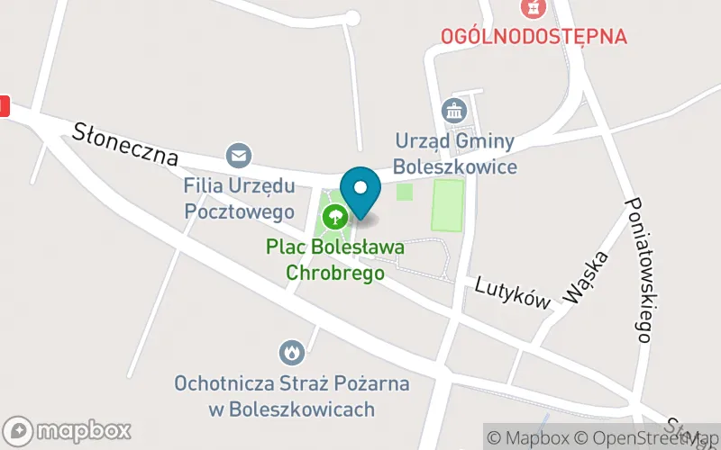 Lokalizacja: Szkoła Podstawowa w Boleszkowicach im. Bolesława Chrobrego