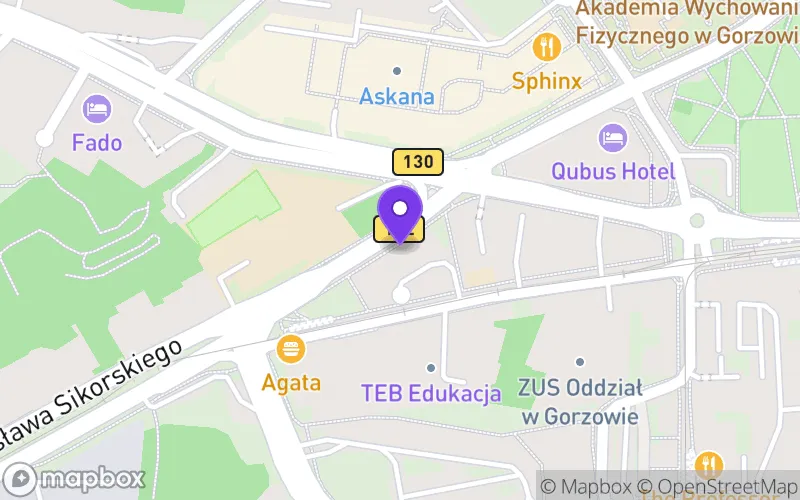 Lokalizacja: Technikum Teb Edukacja w Gorzowie Wielkopolskim
