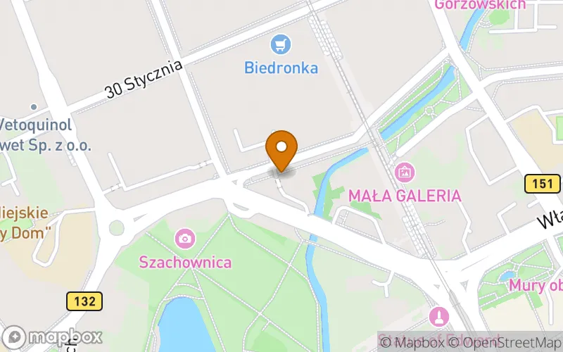 Lokalizacja: Szkoła Policealna Opieki Medycznej Żak w Gorzowie Wielkopolskim