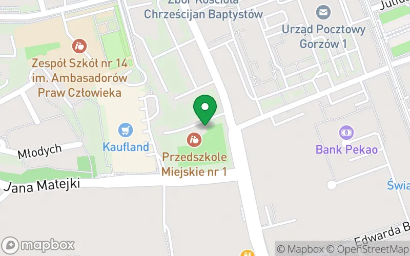 Lokalizacja: Przedszkole Miejskie nr 1 im. Świat Bajeczki Jedyneczki w Gorzowie Wlkp.
