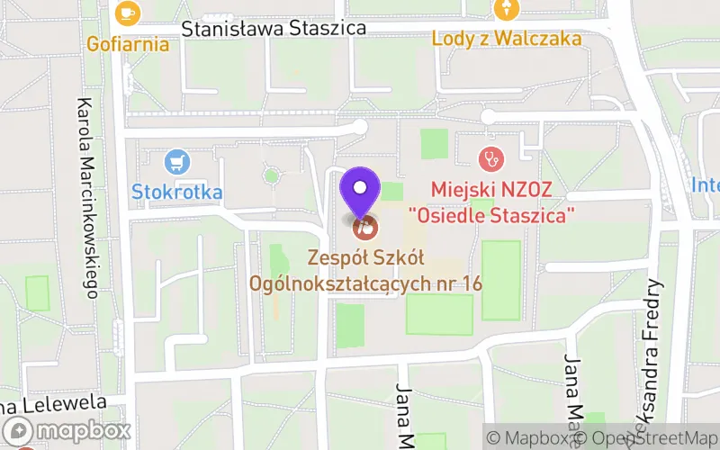 Lokalizacja: VIII Liceum Ogólnokształcące z Oddziałami Integracyjnymi im. Józefa Piłsudskiego w Zespole Szkół Ogólnokształcących nr 16 w Gorzowie Wielkopolskim