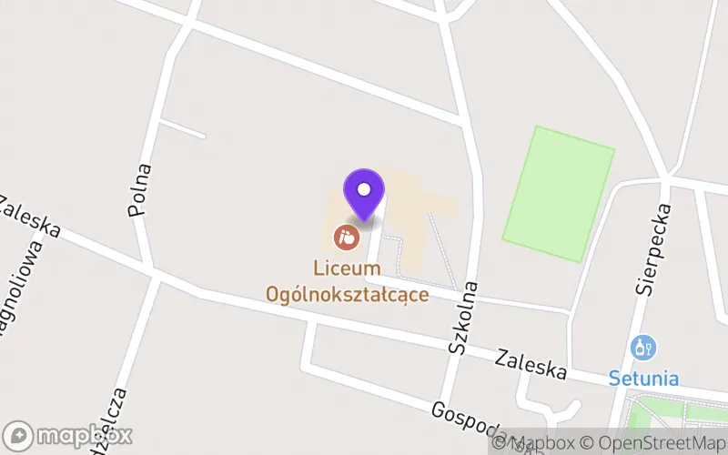 Lokalizacja: Branżowa Szkoła I Stopnia w Drobinie