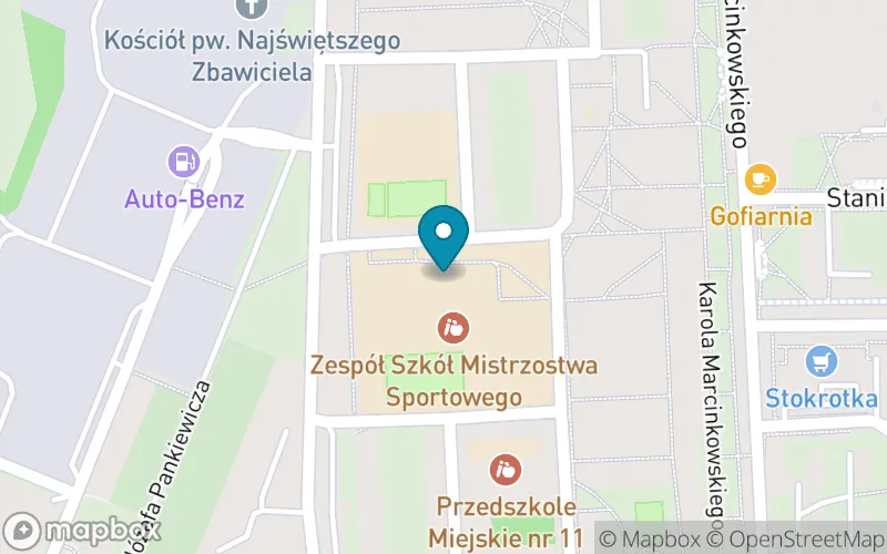 Lokalizacja: Szkoła Podstawowa nr 11 im. Krzysztofa Kamila Baczyńskiego w Gorzowie Wlkp.