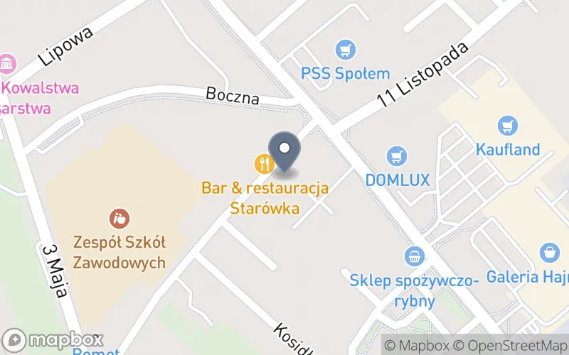 Lokalizacja: Red Bus w Hajnówce
