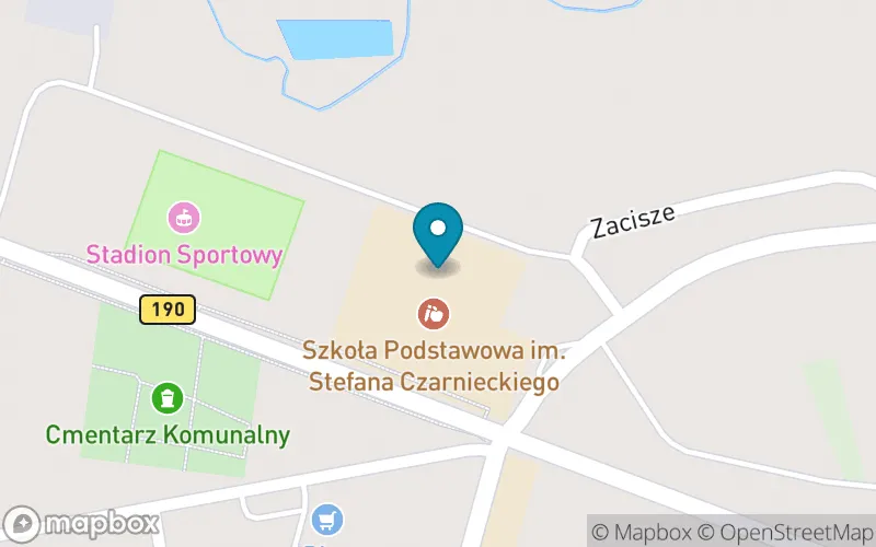 Lokalizacja: Szkoła Podstawowa im. Stefana Czarnieckiego