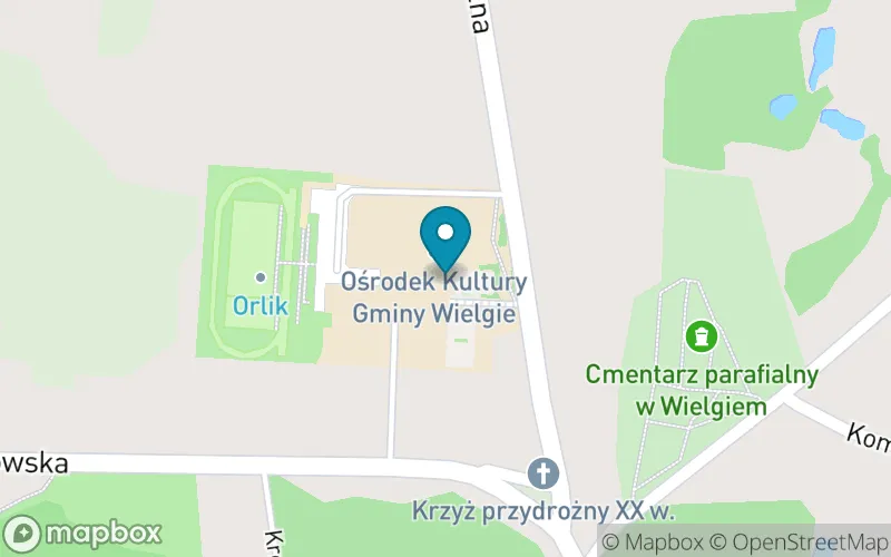 Lokalizacja: Szkoła Podstawowa im. W. Broniewskiego w Wielgiem