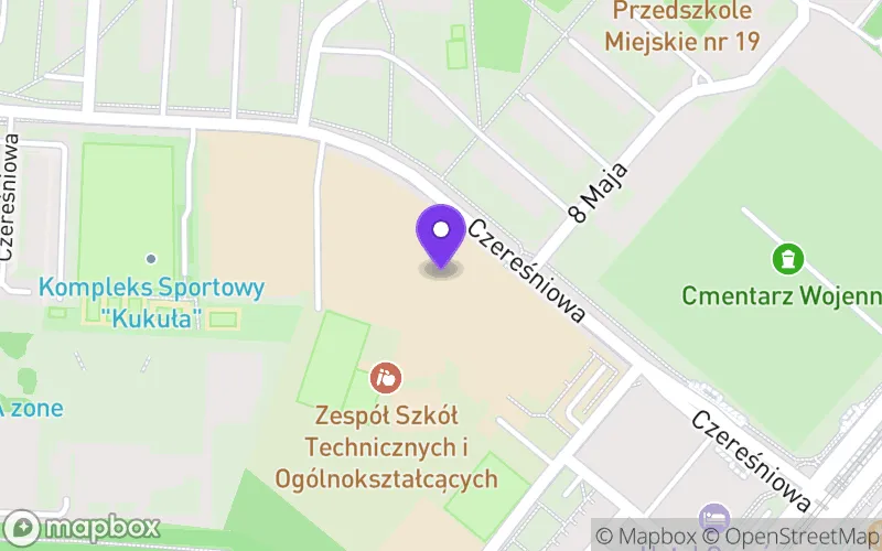 Lokalizacja: Technikum nr 6 w Zespole Szkół Technicznych i Ogólnokształcących w Gorzowie Wielkopolskim