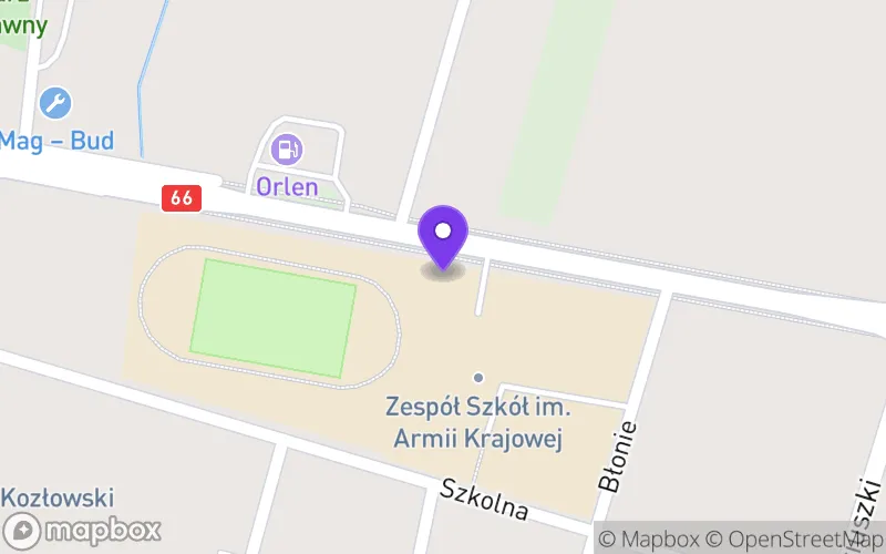 Lokalizacja: Branżowa Szkoła I Stopnia w Brańsku