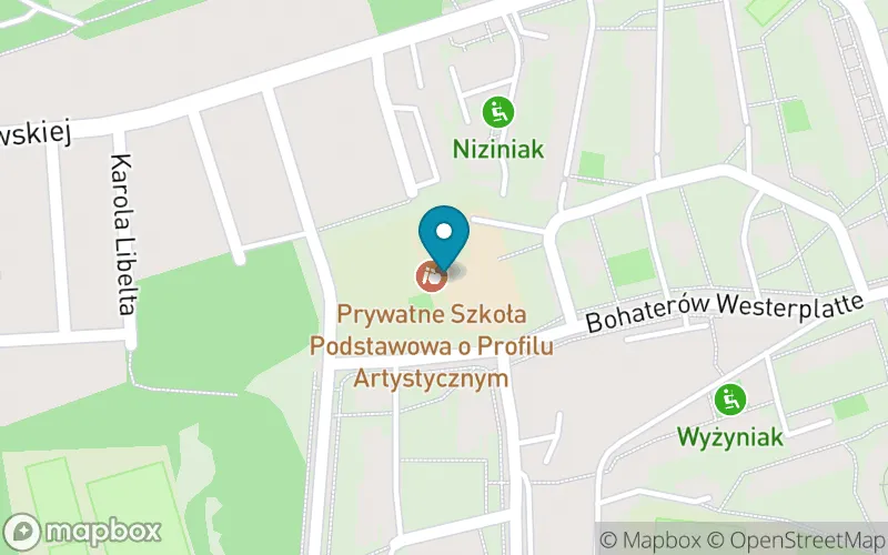 Lokalizacja: Prywatna Szkoła Podstawowa o Profilu Artystycznym