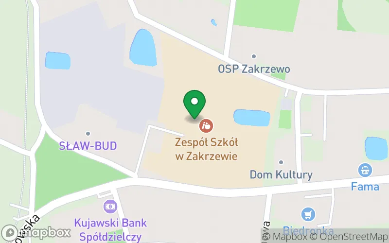 Lokalizacja: Zespół Szkół w Zakrzewie Publiczne Przedszkole "Uśmiech Malucha" w Zakrzewie