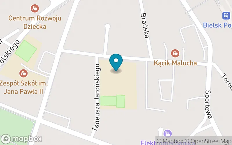 Lokalizacja: Szkoła Podstawowa nr 2 im. Kpt. W. Wysockiego w Bielsku Podlaskim