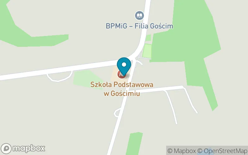 Lokalizacja: Szkoła Podstawowa w Gościmiu