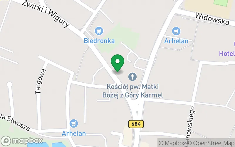 Lokalizacja: Katolickie Przedszkole Niepubliczne "Karmelki" w Bielsku Podlaskim