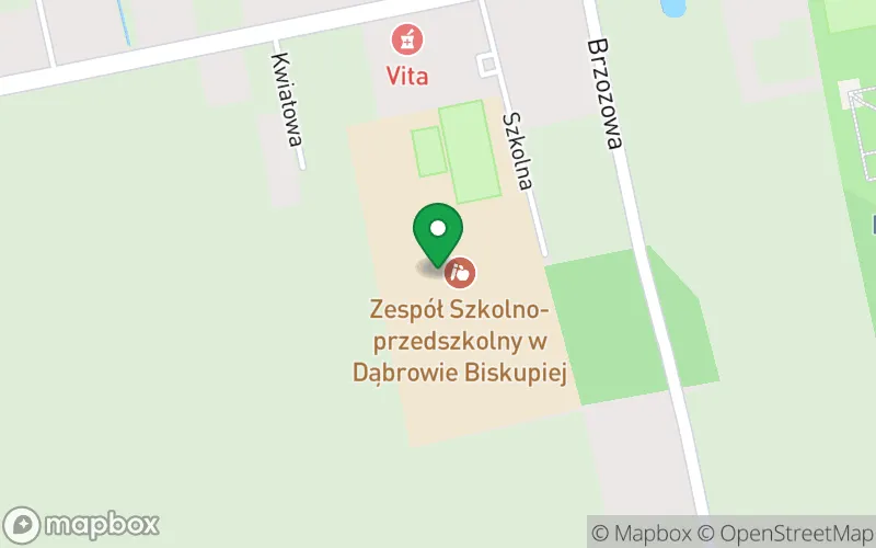 Lokalizacja: Publiczne Przedszkole Leśna Kraina w Dąbrowie Biskupiej