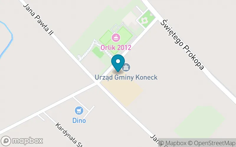Lokalizacja: Publiczna Szkoła Podstawowa im. Prymasa Tysiąclecia Kardynała Stefana Wyszyńskiego w Konecku