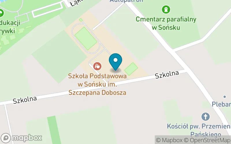 Lokalizacja: Szkoła Podstawowa w Sońsku