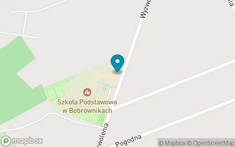 Lokalizacja: Szkoła Podstawowa im. Karola Wojtyły w Bobrownikach
