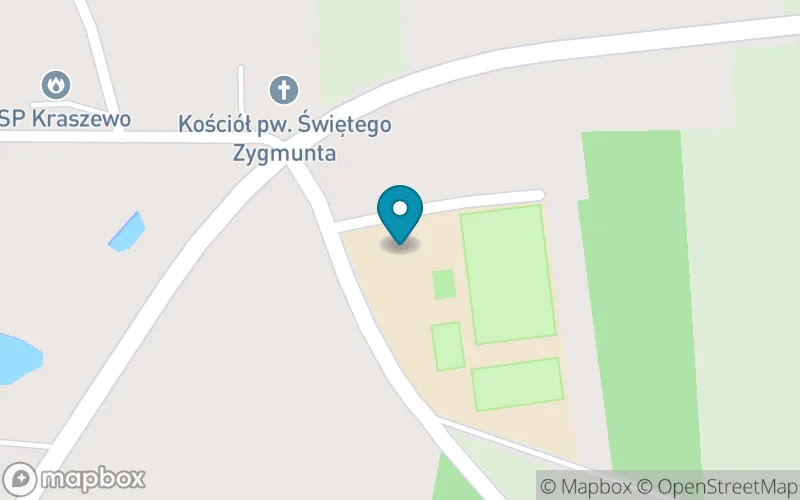 Lokalizacja: Szkoła Podstawowa im. Wacława Kozińskiego w Kraszewie