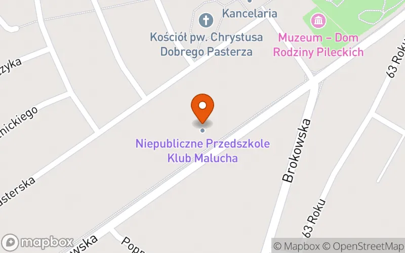 Lokalizacja: Przedszkole Niepubliczne Klub Malucha Marzena Kossakowska - Korzeb