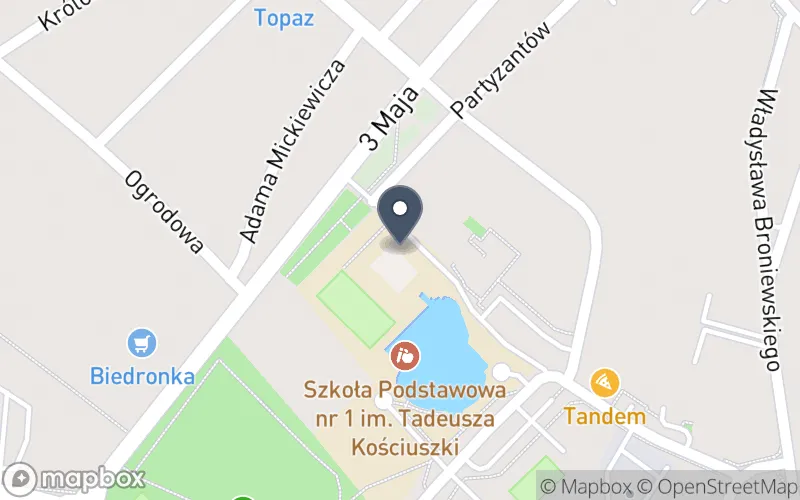 Lokalizacja: Zespół Szkolno-Przedszkolny w Ostrowi Mazowieckiej
