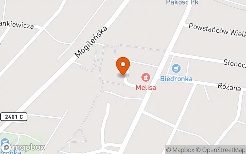 Lokalizacja: Niepubliczny żłobek Gucio - filia