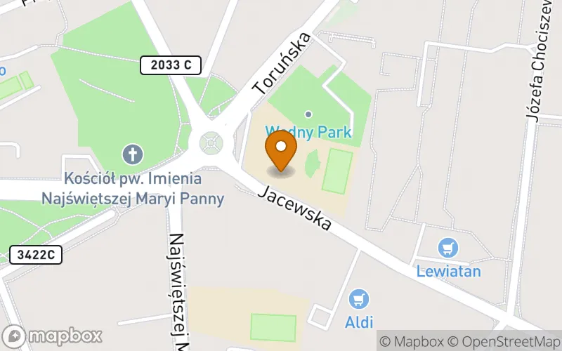 Lokalizacja: Medyczna Szkoła Policealna "Cosinus" w Inowrocławiu