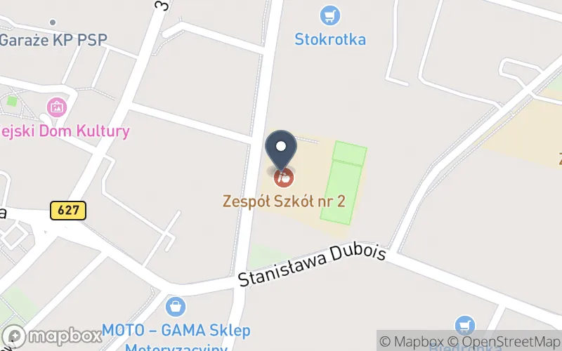 Lokalizacja: Zespół Szkół nr 2 w Ostrowi Mazowieckiej