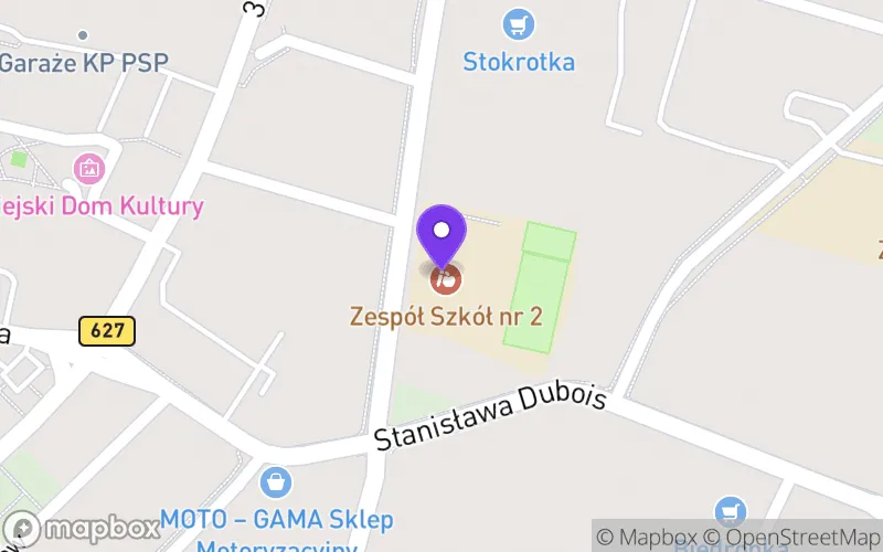 Lokalizacja: Branżowa Szkoła I Stopnia nr 2 im. Powstanców Styczniowych w Zespole Szkół nr 2 w Ostrowi Mazowieckiej