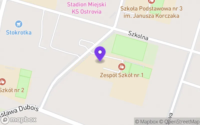 Lokalizacja: I Liceum Ogólnokształcące im. Rtm. Witolda Pileckiego w Zespole Szkół nr 1 w Ostrowi Mazowieckiej