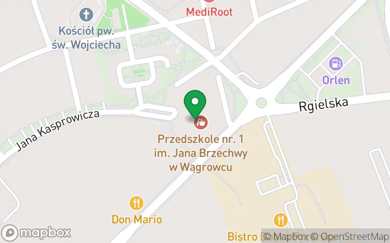 Lokalizacja: Przedszkole nr 1 im. Jana Brzechwy w Wągrowcu