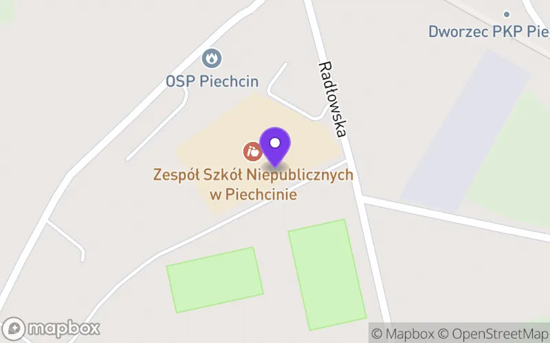 Lokalizacja: Branżowa Szkoła I Stopnia w Piechcinie
