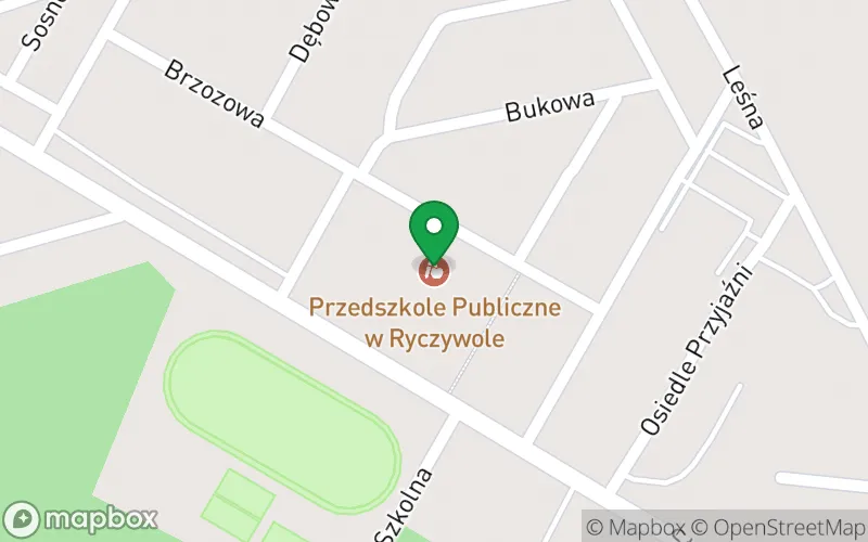 Lokalizacja: Przedszkole Publiczne w Ryczywole