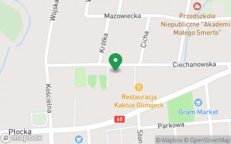 Lokalizacja: Miejsko-Gminne Przedszkole w Glinojecku