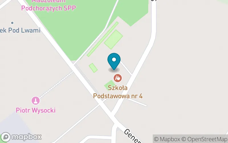 Lokalizacja: Szkoła Podstawowa nr 4 im. 18. Pułku Artylerii Lekkiej
