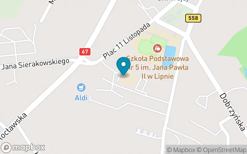 Lokalizacja: Publiczna Szkoła Muzyczna I Stopnia w Lipnie