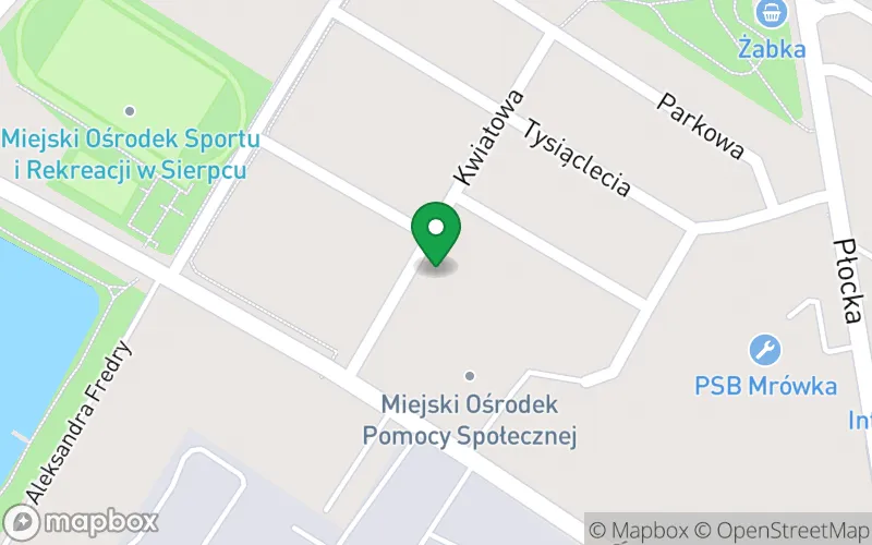 Lokalizacja: Miejskie Przedszkole nr 4 Czerwonego Kapturka w Sierpca