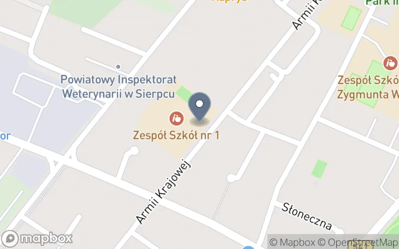 Lokalizacja: Centrum Kształcenia Zawodowego w Sierpcu