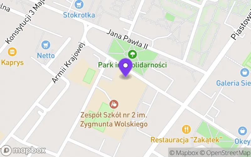Lokalizacja: Technikum w Zespole Szkół nr 2 w Sierpcu